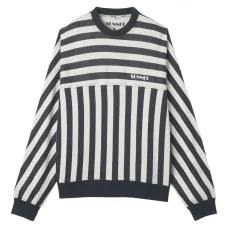 Толстовка в полоску с круглым вырезом X Biffi Толстовка в полоску с круглым вырезом X Biffi