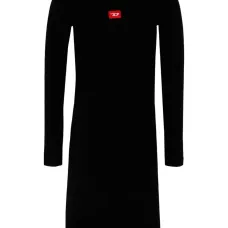 облегающее платье с длинными рукавами