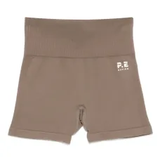 Бесшовные облегающие шорты