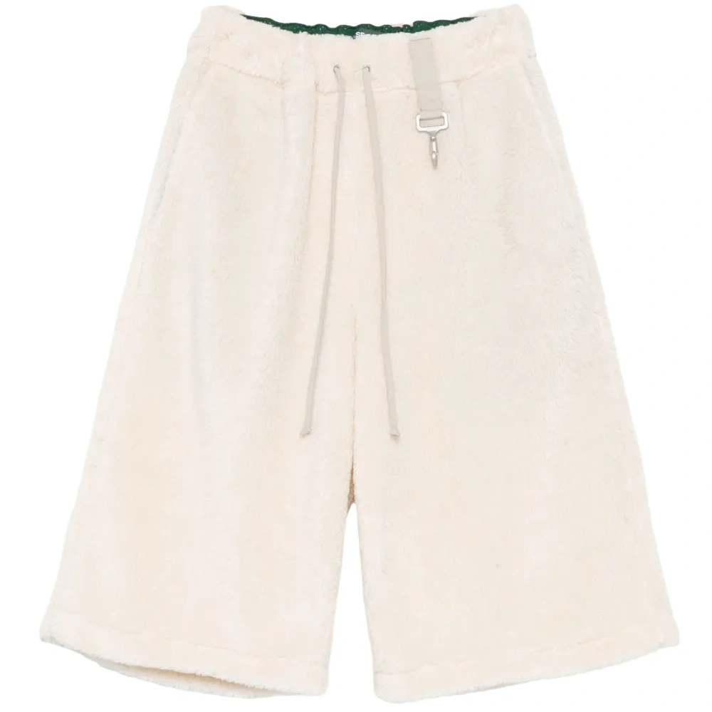 Шорты широкого кроя из флиса