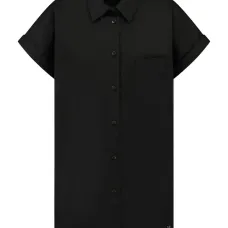 рубашка с короткими рукавами и накладным карманом