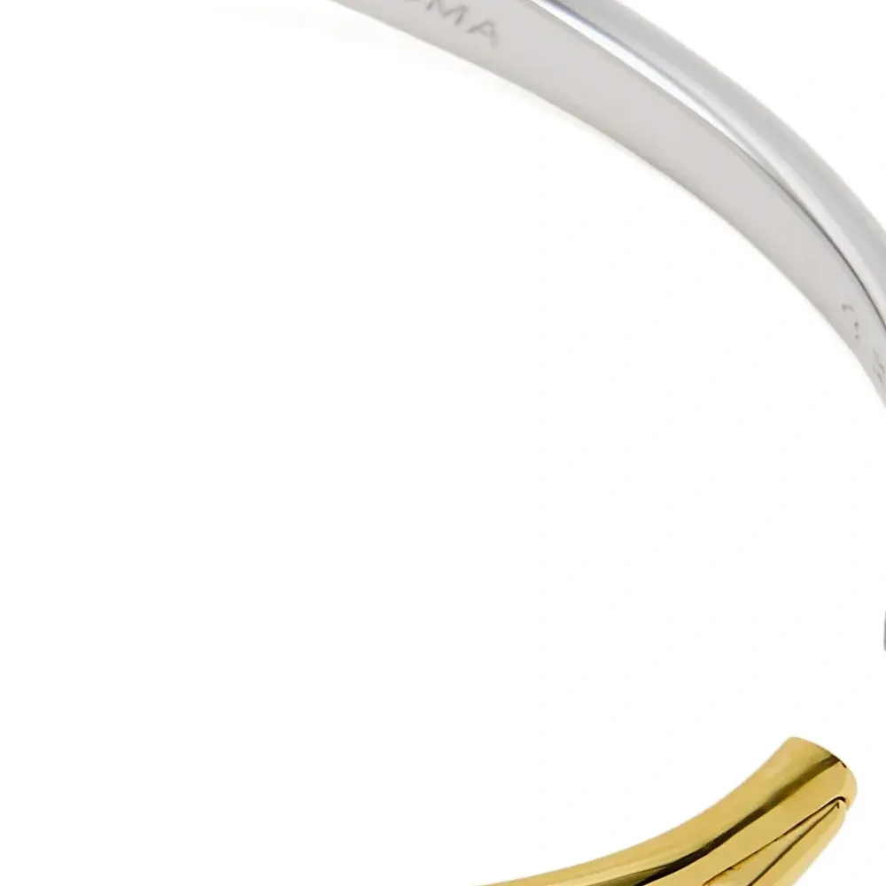 Браслет с позолоченным волнистым узором