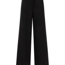 Широкие брюки со складками