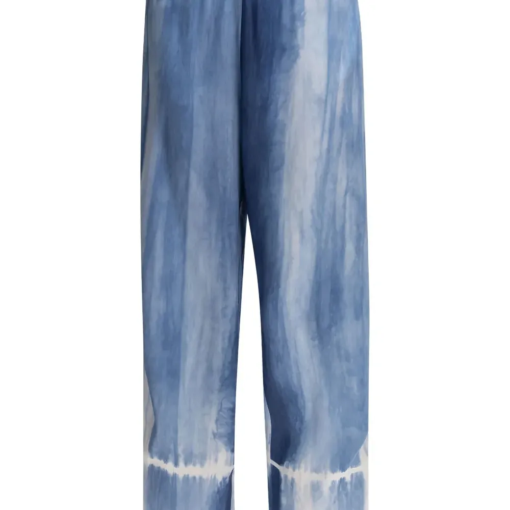 Брюки с принтом тай-дай