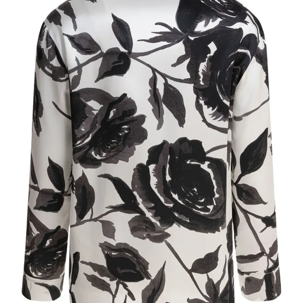 Блузка с цветочным принтом