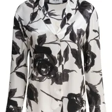Блузка с цветочным принтом