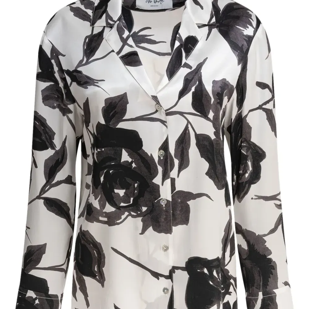 Блузка с цветочным принтом