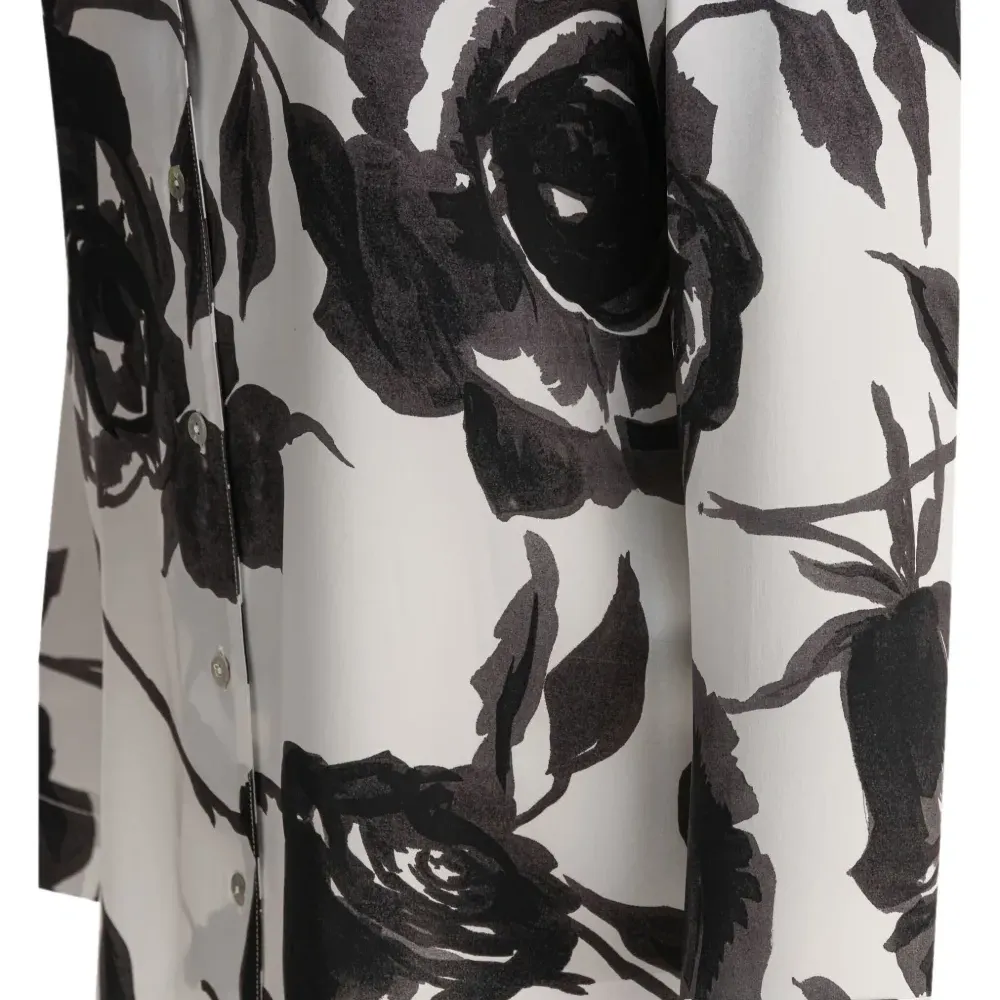 Блузка с цветочным принтом