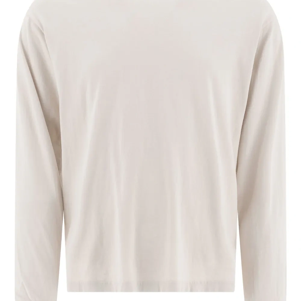 Футболка с длинными рукавами и принтом