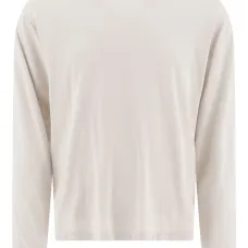 Футболка с длинными рукавами и принтом