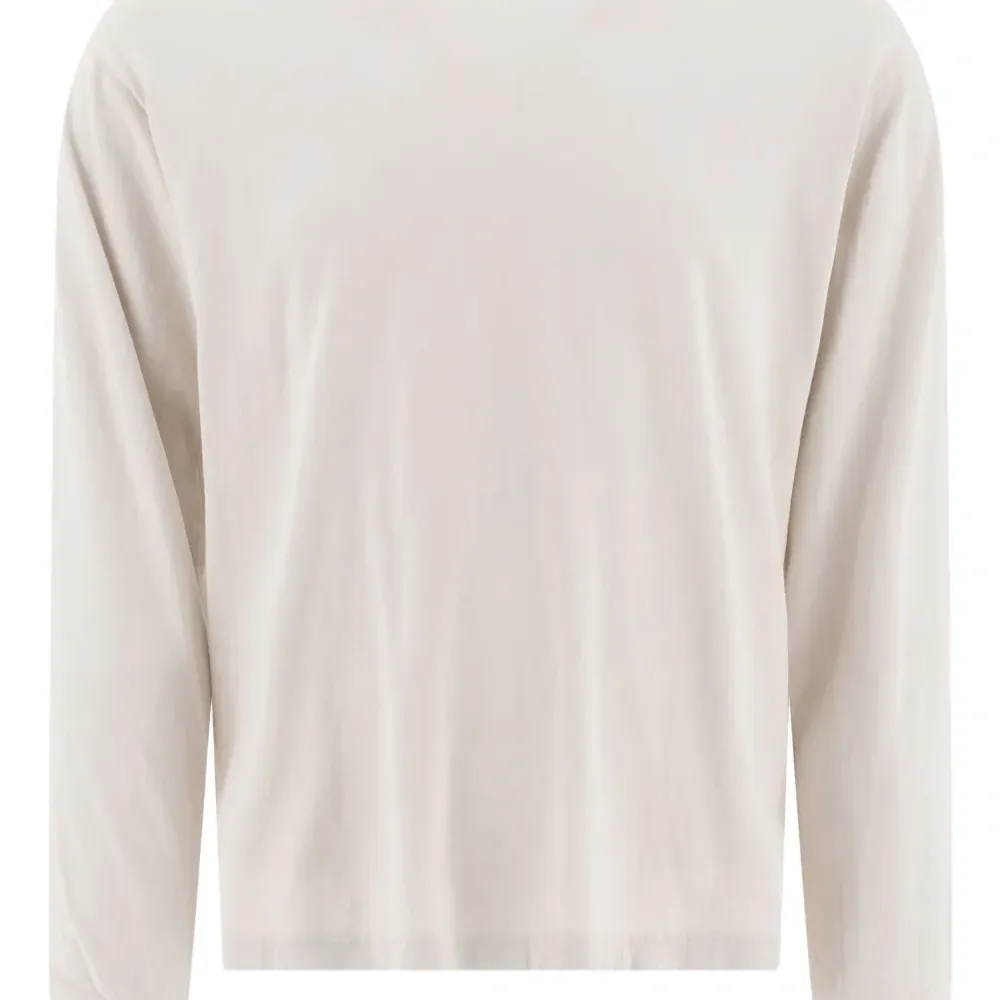 Футболка с длинными рукавами и принтом