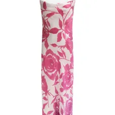 Платье макси с принтом