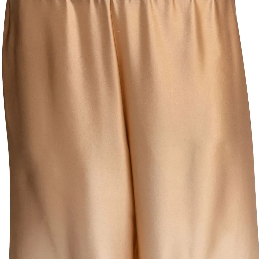 Шелковые брюки с эффектом омбре