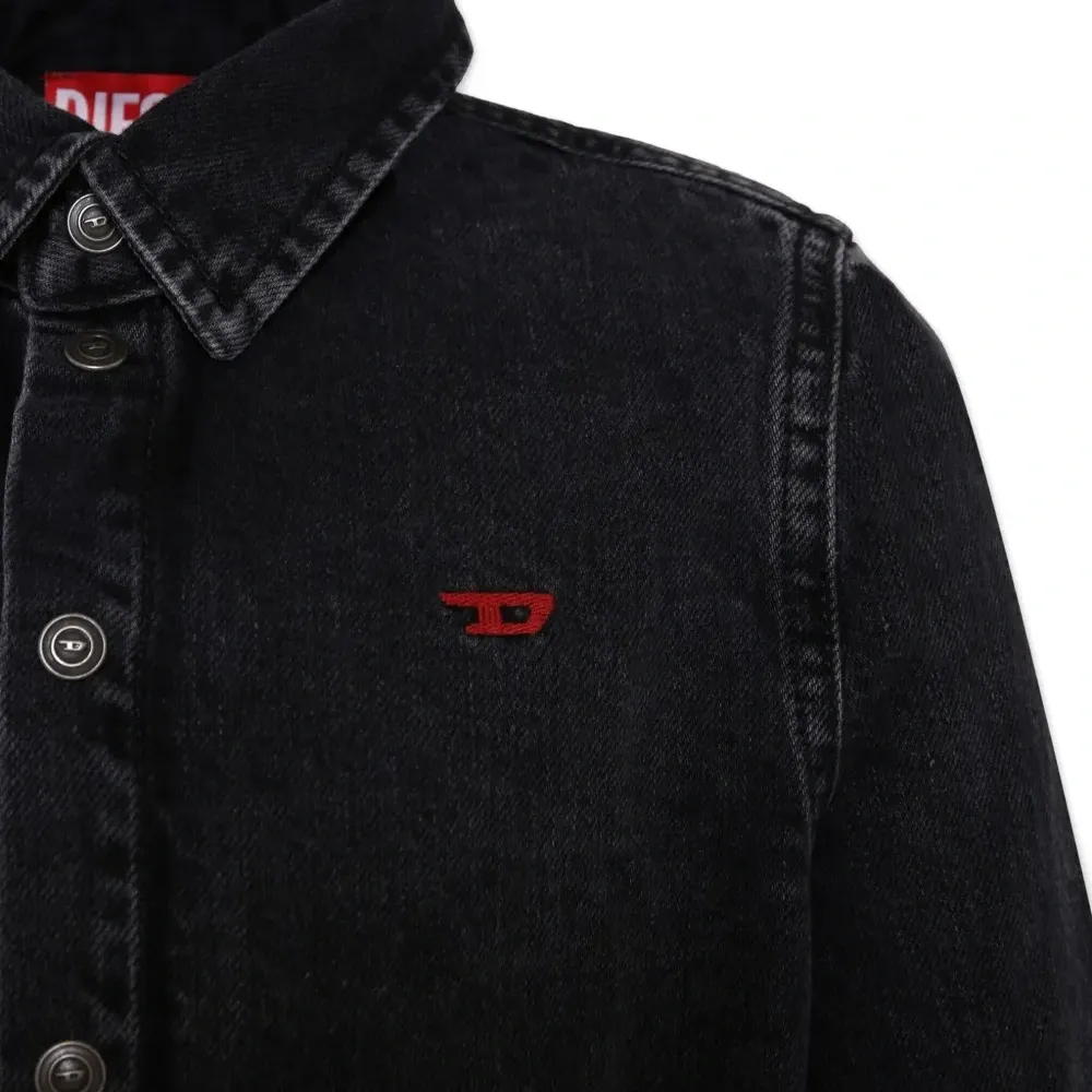 джинсовое платье