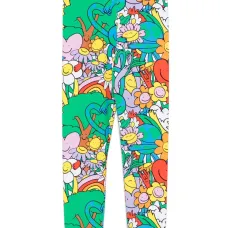 Легинсы с цветочным принтом