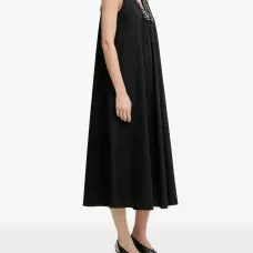 Платье миди с пайетками