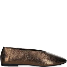 Балетки Fathom с эффектом металлик