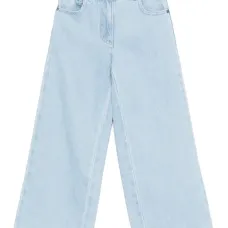 Джинсы с цветочным принтом