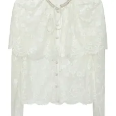 кружевной топ