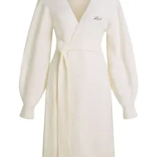 Флисовый кардиган с запахом