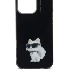 Чехол Aquarelle Choupette для iPhone 16 Pro Max с логотипом Чехол Aquarelle Choupette для iPhone 16 Pro Max с логотипом