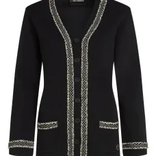 Кардиган из ткани букле