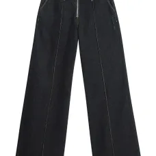 Джинсы на молнии со вставками Джинсы на молнии со вставками