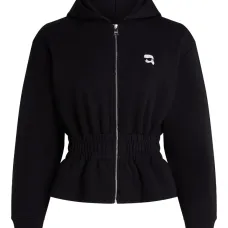 Худи с нашивкой-логотипом