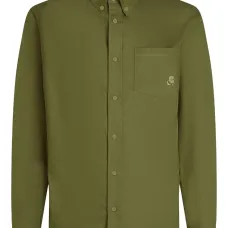 Рубашка с вышитым логотипом