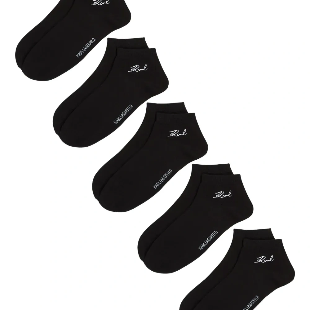 Комплект из пяти пар носков с вышитым логотипом