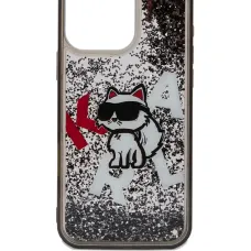 Чехол Choupette для iPhone 16 Pro Max с блестками Чехол Choupette для iPhone 16 Pro Max с блестками