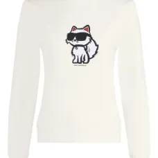 Толстовка с принтом Choupette