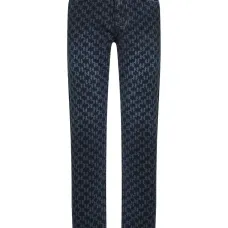 Джинсы с монограммой