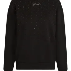 Толстовка со стразами