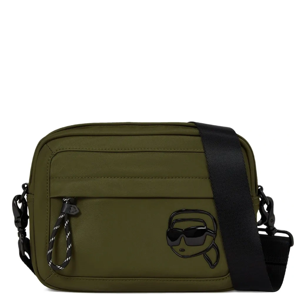 Сумка через плечо с нашивкой-логотипом Сумка через плечо с нашивкой-логотипом