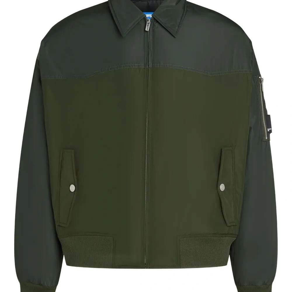 Бомбер-пуховик