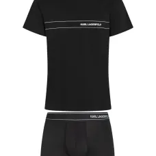 Комплект из двух футболок с логотипом Комплект из двух футболок с логотипом