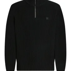 Свитер с высоким воротником на молнии