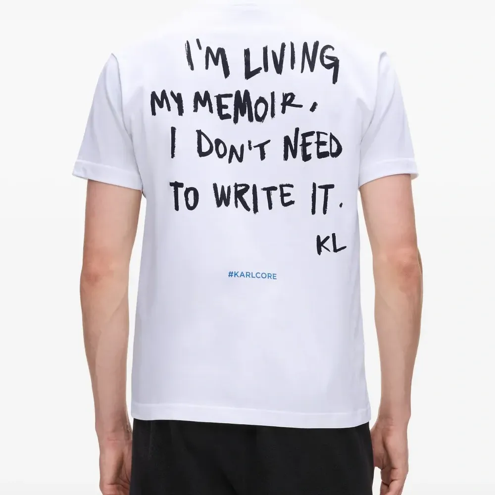 Футболка Karlism с принтом