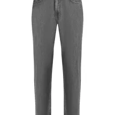 Джинсы с тисненым логотипом