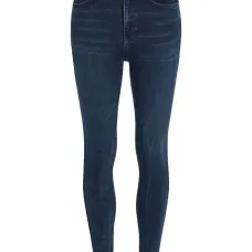 Джинсы скинни с завышенной талией