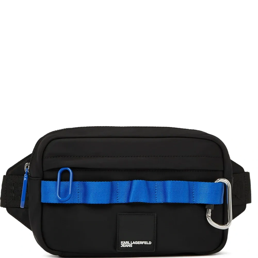 Поясная сумка с нашивкой-логотипом