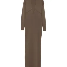 Платье макси с V-образным вырезом Платье макси с V-образным вырезом