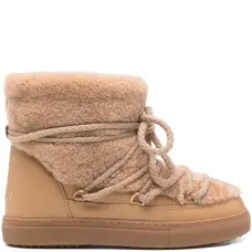 Кожаные ботинки на шнуровке