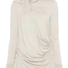 Топ с драпировкой