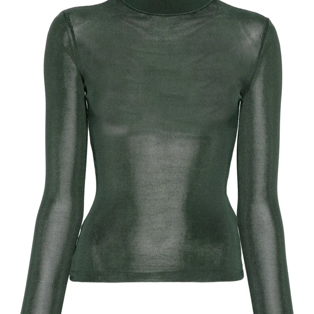 Водолазка в рубчик