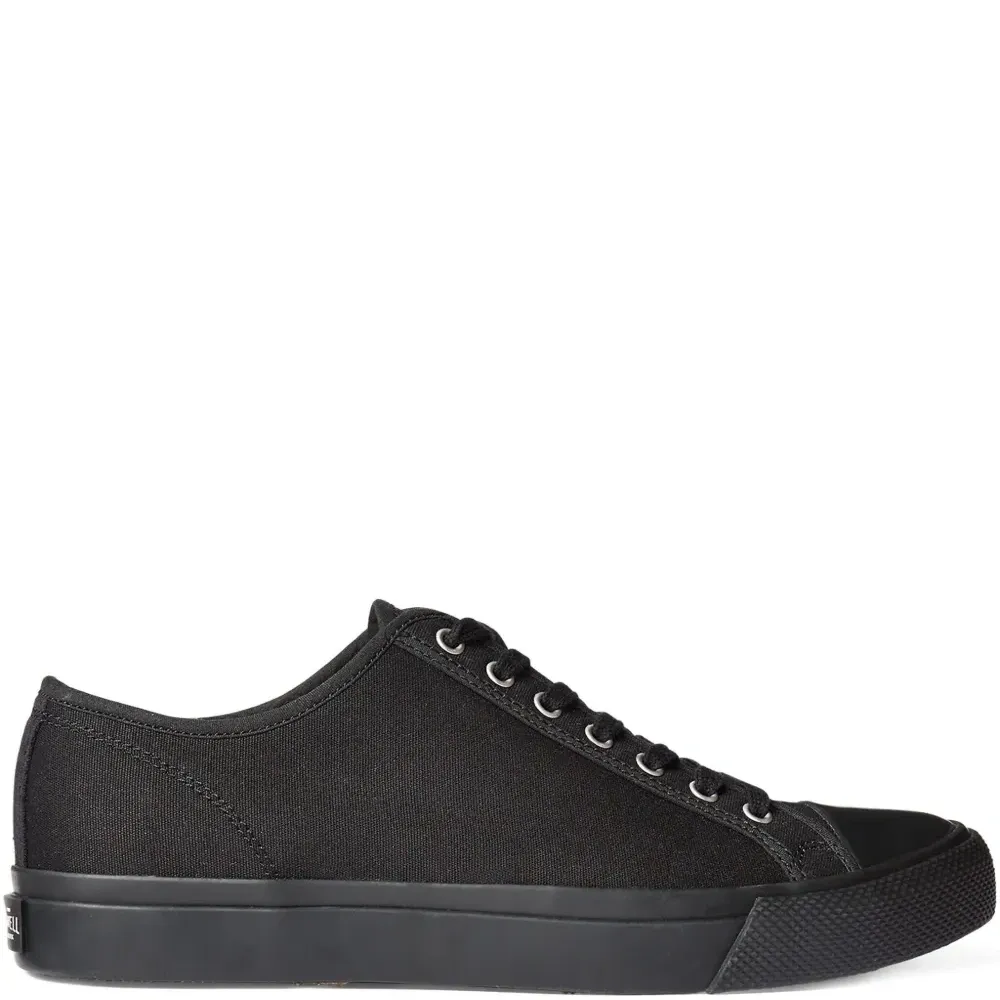 Кеды из канваса на шнуровке