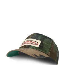 Сетчатая кепка с камуфляжным принтом