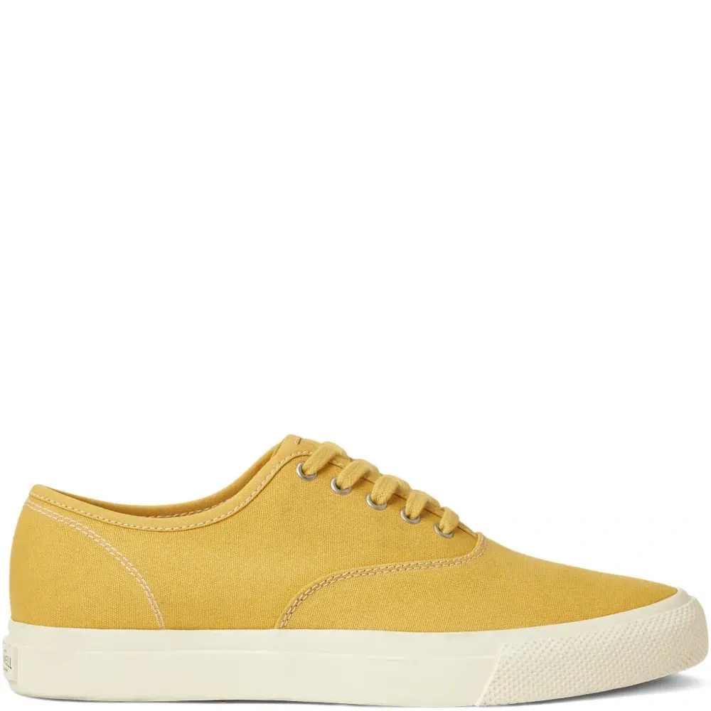 Кеды из канваса на шнуровке