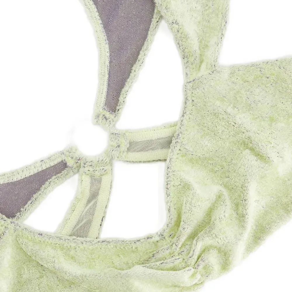 бюстгальтер-бралетт с оборками